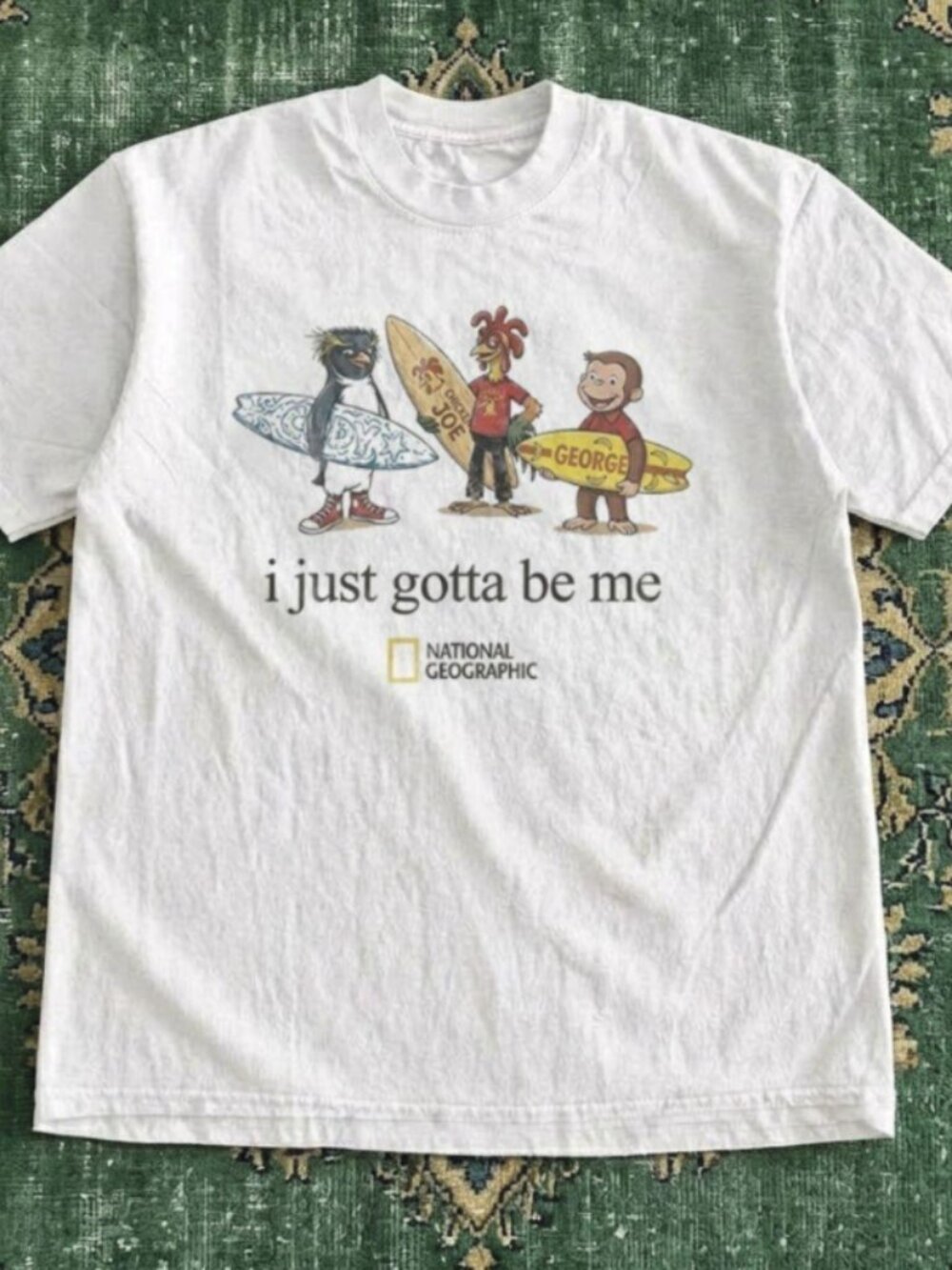 National Geographic I Just Gotta Be Me graphic t shirt
